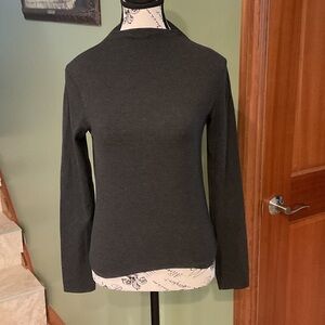 GAP Dark Gray Knit Top Size S